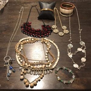 Necklace and bracelet bundle